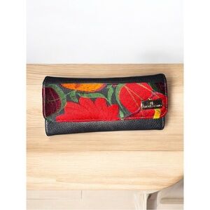Angel Lozano Embroidered Leather Wallet